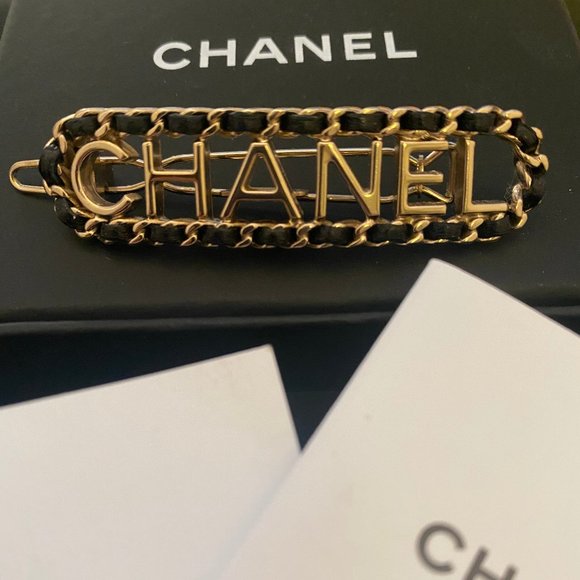 Authentic CHANEL 20C HAIR CLIP BARRETTE NEW IN BOX - Picture 8 of 8